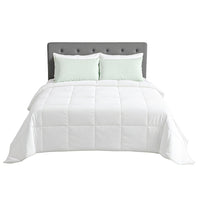 Giselle Bedding 200GSM Bamboo Quilt Summer Quilts All Season Doona Duvet Lightweight Super King