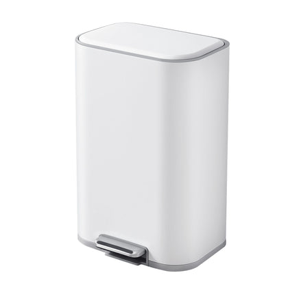 Cefito 30L Pedal Rubbish Bin Kitchen Trash Garbage Waste Can Soft Close White