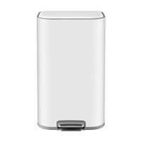 Cefito 30L Pedal Rubbish Bin Kitchen Trash Garbage Waste Can Soft Close White