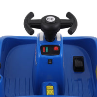 Kids Ride On Car Bumper Kart 6V Electric Toys Cars Remote Control Blue