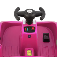 Kids Ride On Car Bumper Kart 6V Electric Toys Cars Remote Control Pink