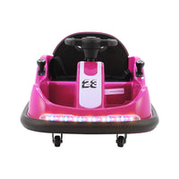 Kids Ride On Car Bumper Kart 6V Electric Toys Cars Remote Control Pink