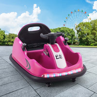 Kids Ride On Car Bumper Kart 6V Electric Toys Cars Remote Control Pink