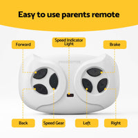 Ride On Car Licensed Audi RS3 Car for Kids 12V Remote Control White
