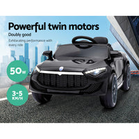 Kids Electric Ride On Car Toys Cars Horn Music Remote Control 12V Black