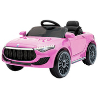 Kids Electric Ride On Car Toys Cars Headlight Music Remote Control 12V Pink