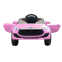 Kids Electric Ride On Car Toys Cars Headlight Music Remote Control 12V Pink