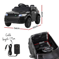 Rigo Ride On Car Kids Electric Ride On Cars SUV Remote 12V Black
