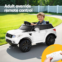 Rigo Ride On Car Kids SUV Remote 12V Car for Kids White