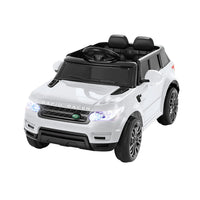 Rigo Kids Electric Ride On Car SUV Range Rover-inspired Cars Remote 12V White