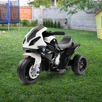 Kids Ride On Car Electric Ride On Cars Motorcycle Motorbike BMW Licensed S1000RR Black