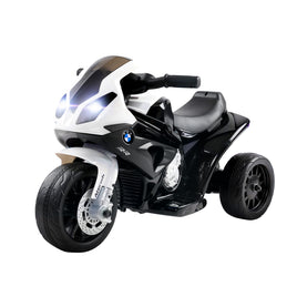Kids Ride On Car Electric Ride On Cars Motorcycle Motorbike BMW Licensed S1000RR Black