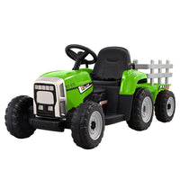 Kids Electric Ride On Car Tractor Toy Cars 12V Green