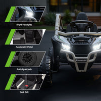 Kids Ride On Car Off-Road Licensed KRX1000 Electric Toy with Remote Control Music