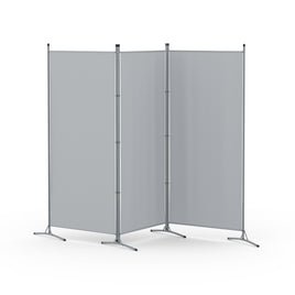 Artiss 3 Panel Room Divider Screen 260x180cm Fabric Grey