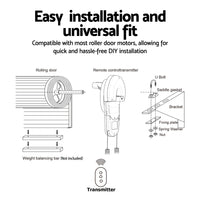 UL-tech Garage Roller Door Opener 800N Motor Auto Safety Reverse 220V