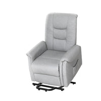 Recliner Chair Lift Assist Chair Leather Grey