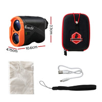 700M Golf Rangefinder Slope On/Off Vibration Alert Orange