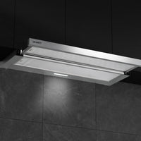 900mm Range Hood 90cm Slide out Rangehood Stainless Steel