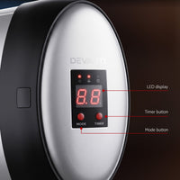 Devanti 2PCS Electric Radiant Strip Heater Indoor Outdoor Patio Remote Control 1500W