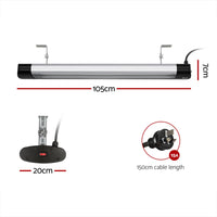 Devanti 2PCS Electric Radiant Strip Heater Outdoor Indoor Patio Infrared Heaters 3000W