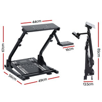 Artiss Racing Simulator Stand Foldable Racing Wheel Stand for Logitech G29