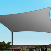 Shade Sail Cloth Shadecloth Rectangle Canopy 280gsm 3x4m