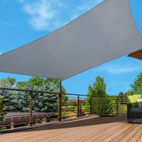 Instahut Sun Shade Sail Shadecloth Canopy Rectangle 280gsm 4x6m