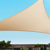 Shade Sail Cloth Shadecloth Triangle Sun Canopy 3.6x3.6x3.6M