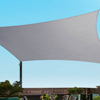 Waterproof Shade Sail Shade cloth Rectangle Canopy 3x5m