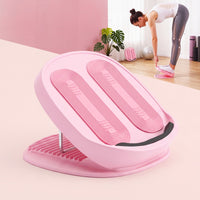 Everfit Slant Board, Balance Board, 14-Level Adjustable Incline Calf Stretcher for Stretching, Squats and Home Fitness Pink