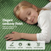 Artiss Modular 3-Seater Sofa Bed Convertible Sectional Floor Couch with Deep Seat