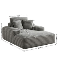 Artiss Sofa Bed Lounge Chair Recliner Couch Reading Chairs Sleeper Cloud Sofas
