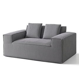 Artiss 2 Seater Sofa Loveseat Sofas Bed Couch No Assembly Corduroy Small Couches Apartement