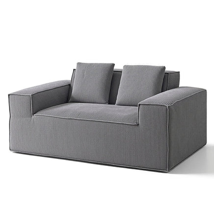 Artiss 2 Seater Sofa Loveseat Sofas Bed Couch No Assembly Corduroy Small Couches Apartement