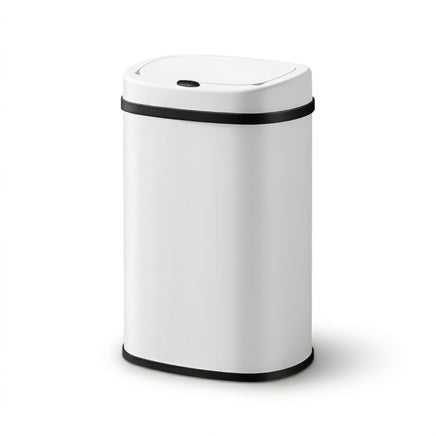Devanti 50L Sensor Bin Motion Rubbish Automatic White