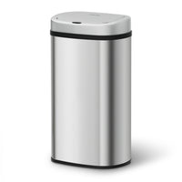 Devanti 60L Sensor Bin Motion Rubbish Automatic Silver