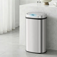 Devanti 60L Sensor Bin Motion Rubbish Automatic Silver