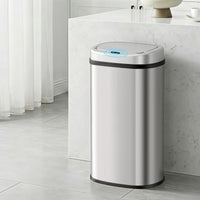 Devanti 60L Sensor Bin Motion Rubbish Automatic Silver