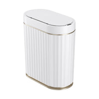Devanti Sensor Bins 7L Motion Sensor Trash Can Slim Touchless Automatic Waste Bin White