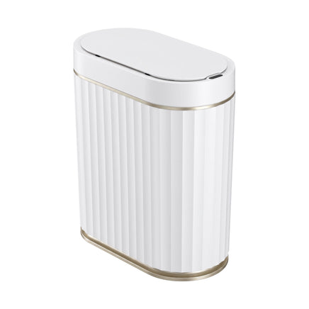 Devanti Sensor Bins 7L Motion Sensor Trash Can Slim Touchless Automatic Waste Bin White