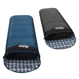 Weisshorn Sleeping Bag Set of 2 Single Thermal Camping Hiking Tent 0℃