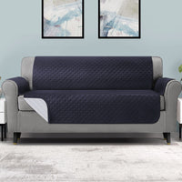 Artiss Sofa Cover Couch Covers 4 Seater Easy to Clean Dark Grey