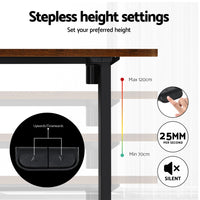 Artiss 140cm Automatic Standing Desk with 360mm Electric Walking Pad Treadmill