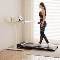 Artiss 120cm Automatic Standing Desk with 400mm Electric Walking Pad Treadmill