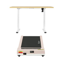 Artiss Electric Treadmill with 140cm Automatic Standing Desk Walking Pad 360mm- 140-360PAD