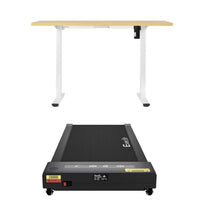 Artiss Electric Treadmill with 140cm Automatic Standing Desk Walking Pad 400mm- 140-400PAD