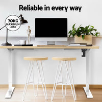 Artiss Electric Treadmill with 140cm Automatic Standing Desk Walking Pad 400mm- 140-400PAD