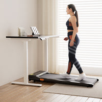 Artiss 120cm Automatic Standing Desk with 400mm Electric Walking Pad Treadmill