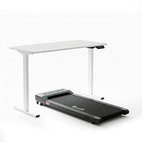 Artiss Electric Treadmill with 140cm Automatic Standing Desk Walking Pad 400mm